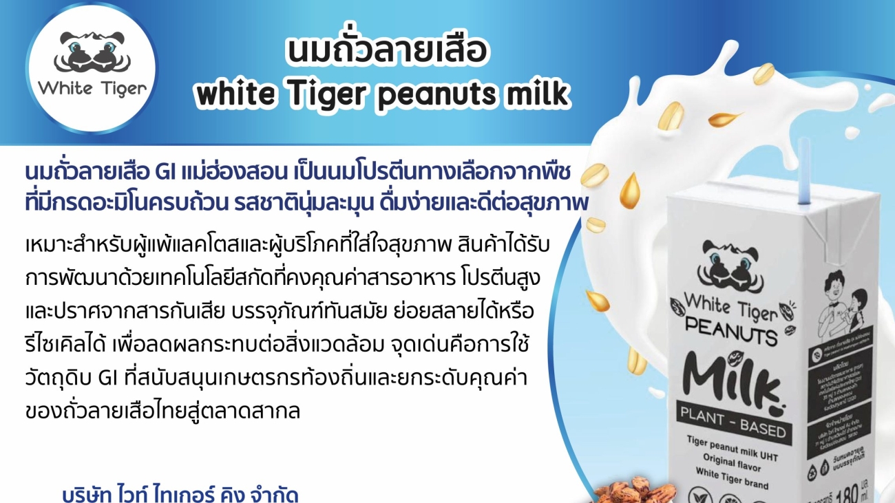 white tiger peanut milk-01